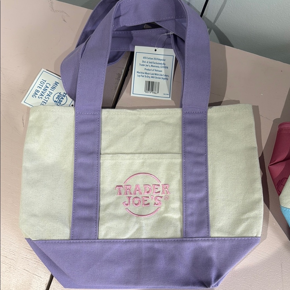 Trader Joe’s canvas tote bag